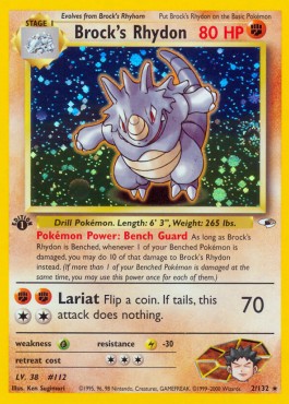 Brock's Rhydon (GH 2) - PL