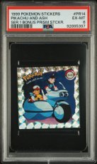 Artbox Pikachu and Ash PR14 PSA 6