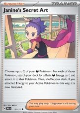 Janine's Secret Art Non Holo/Reverse Holo (PRE 112)
