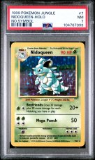 Nidoqueen 7/64 No-Symbol Error PSA 7