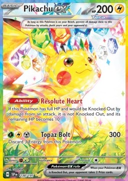 Pikachu ex (SSP 238)