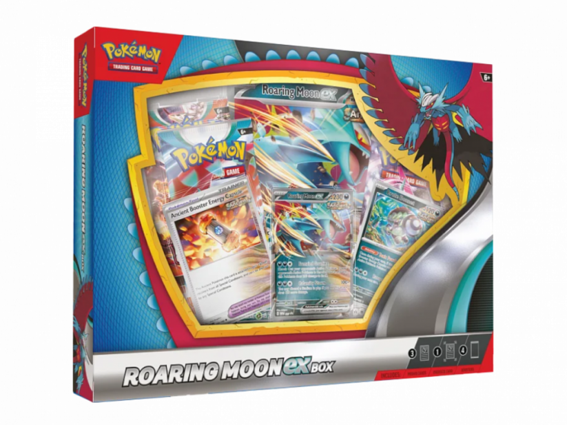 Pokémon Roaring Moon ex Box