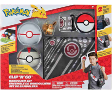 Pokémon Clip 'n' Go - Poké Ball Bandolier Set - Eevee
