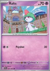 Ralts Reverse holo (PAF 027)