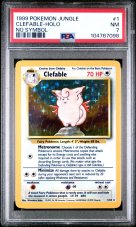 Clefable 1/64 No-Symbol Error PSA 7