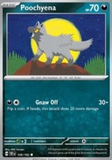 Poochyena Reverse holo (TEF 105)