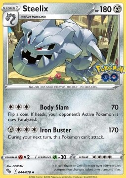 Steelix (PGO 044) - NM