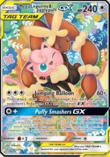 Mega Lopunny & Jigglypuff GX (CEC 226) - NM