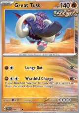 Great Tusk Reverse holo (TEF 096)