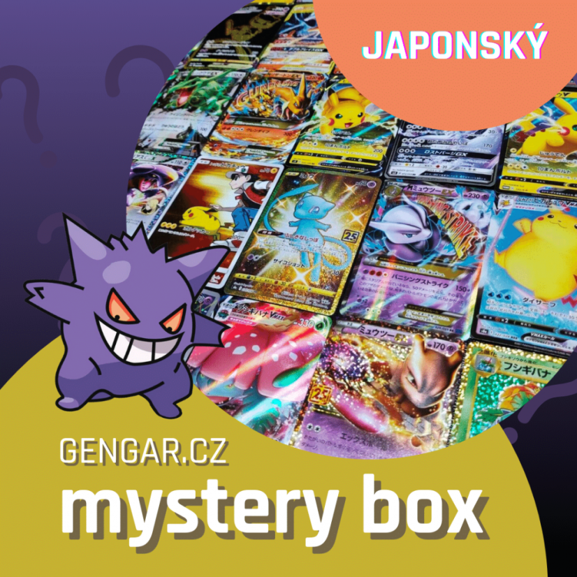 Pokémon Japonský Mystery pack - Parametry mystery: Velikost "XL"