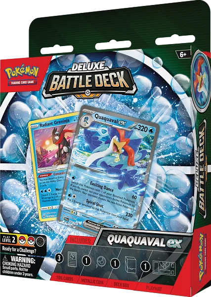 Pokémon TCG: Deluxe Battle Deck - Quaquaval ex