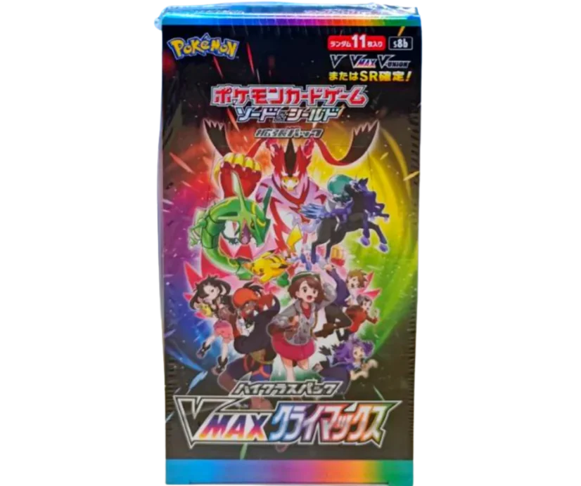 pokemon climax booster box VMAX s8b Sealed Case (20x Boxes) The Vmax Climax Display is an excellent choice for anyone looking to explore the world of Pokémon cards or enrich their existing collection Pokemon Cards “VMAX Climax” s8b