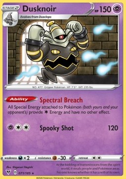 Dusknoir (VIV 71) - NM