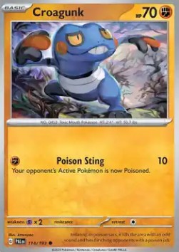 Croagunk (PAL 114) - NM