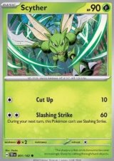 Scyther Reverse holo (TEF 001)