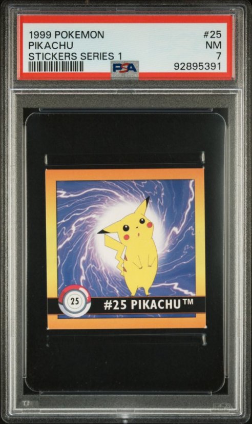 Artbox Pikachu 25 PSA 7