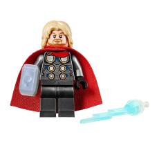 LEGO Marvel Avengers Thor Minifigurka with Hammer and lightning
