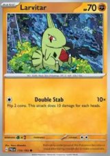 Larvitar Reverse holo (PAL 110)