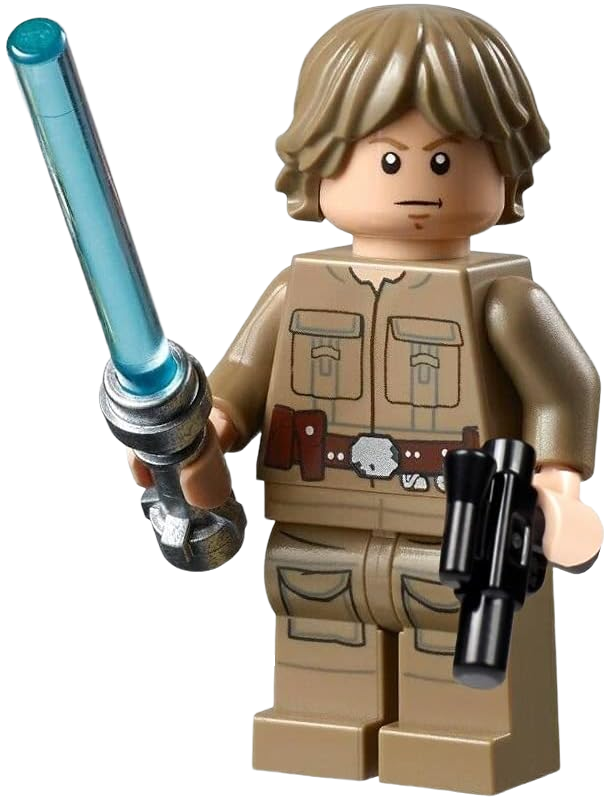 LEGO Star Wars Luke Skywalker Minifigurka Cloud City s Lightsaberem a Blasterem