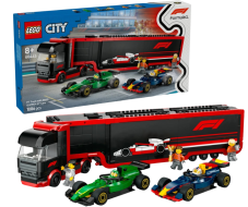 LEGO: City – F1 Truck with RB20 & AMR24 F1 Cars