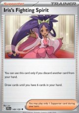 Iris's Fighting Spirit Non holo/Reverse holo (JTG 149)