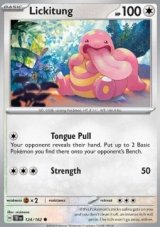 Lickitung Reverse holo (TEF 124)