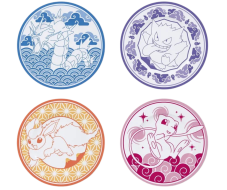 Talíř Pokemon - Japanese Style (4x) 21 cm