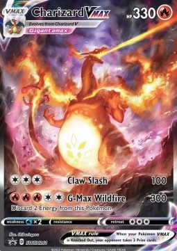 2022 Pokémon Charizard VMAX #261 Charizard VMAX (SWSH 261) - NM - Gengar.eu