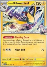 Iono's Kilowattrel Holo/Reverse holo (JTG 055)