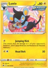 Luxio Reverse holo (CRZ 041)
