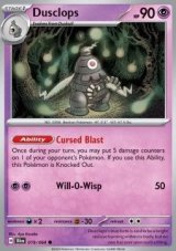 Dusclops Reverse holo (SFA 019)