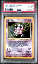 Mr. Mime 6/64 No-Symbol Error PSA 6