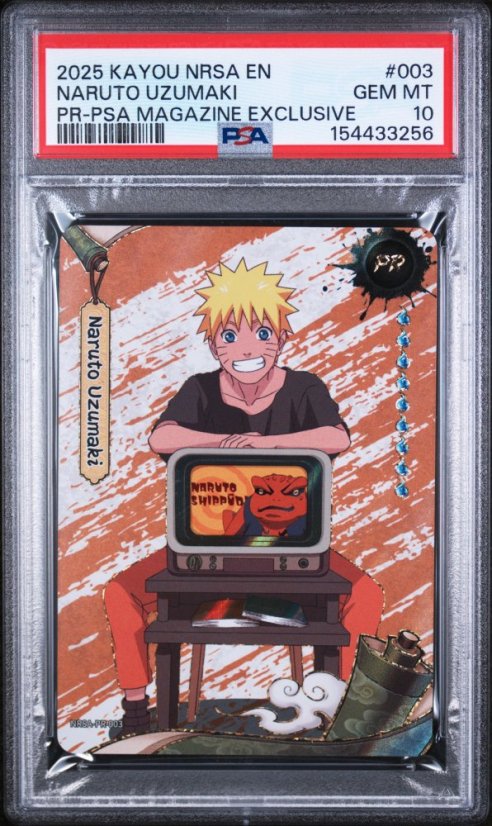 KAYOU NARUTO PSA MAGAZINE EXCLUSIVE - PSA 10 - Gengar.eu