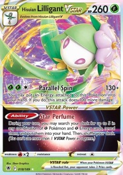 Hisuian Lilligant VSTAR (ASR 018) - NM