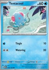 Tentacool Reverse holo (MEW 072)