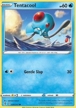 Tentacool (EVS 026) - NM