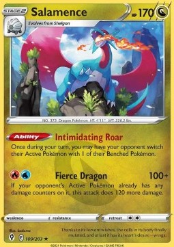 Salamence (EVS 109) - NM