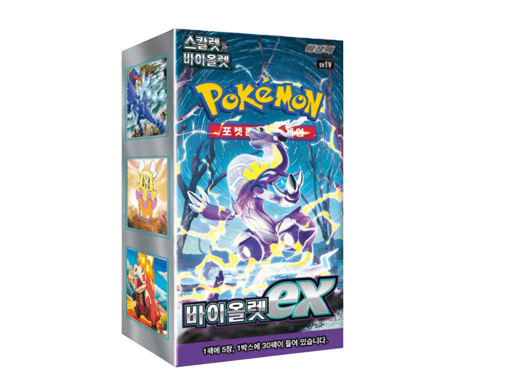Pokémon Scarlet & Violet - Violet EX Booster Box - Korean - Gengar.cz