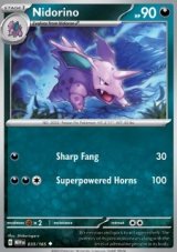 Nidorino Reverse holo (MEW 033)
