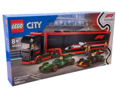 LEGO: City – F1 Truck with RB20 & AMR24 F1 Cars