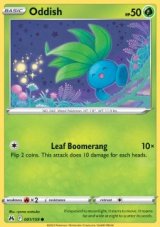 Oddish Reverse holo (CRZ 001)