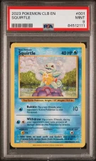 Squirtle 001/034 PSA 9