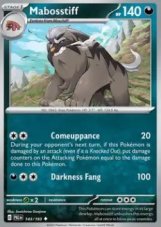 Mabosstiff Reverse holo (PAL 143)
