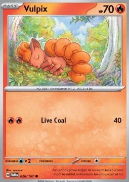 Vulpix (TWM 026) - NM