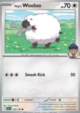 Hop's Wooloo Non holo/Reverse holo (JTG 135)