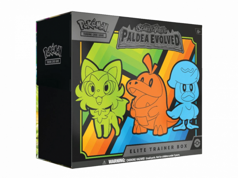 Pokémon Scarlet & Violet - Paldea Evolved Elite Trainer Box