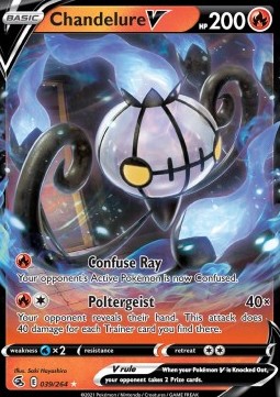 Chandelure V (FST 039) - NM