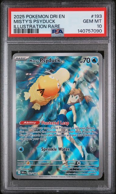 Misty's Psyduck (DRI 193) - PSA 10 - Gengar.eu