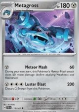 Metagross Reverse holo (TEF 115)