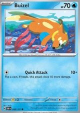 Buizel Reverse holo (OBF 048)
